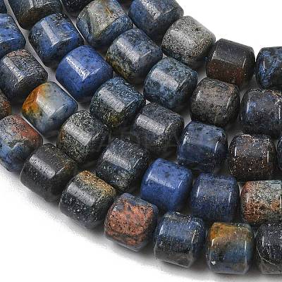 Natural Dumortierite Beads Strands GG-CBAC4F6-A01-02C-02-1