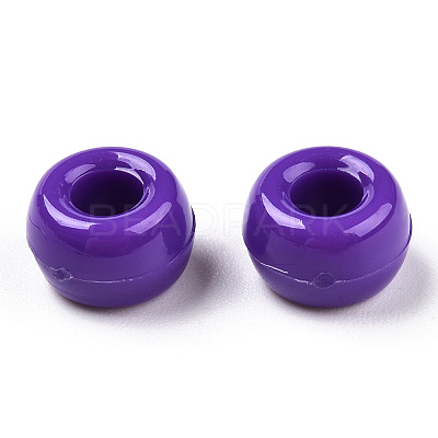 Opaque Plastic Beads KY-T025-01-F08-1