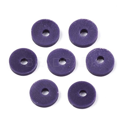 Handmade Polymer Clay Beads CLAY-Q251-8.0mm-46-1