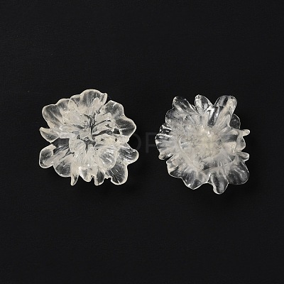 Transparent Resin Cabochons RESI-G027-01A-1