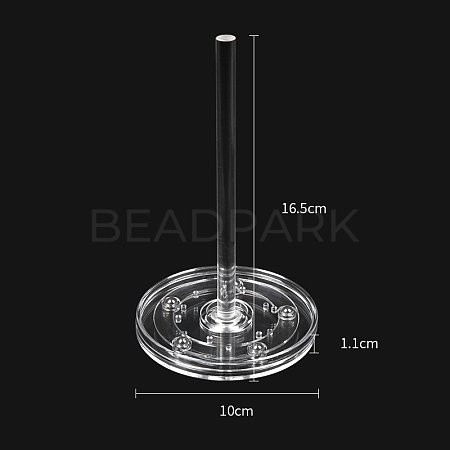 Rotatable Acrylic Yarn Spinner PW-WG6CAC6-01-1