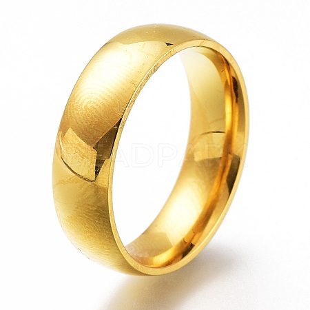 304 Stainless Steel Finger Rings RJEW-F110-13G-7-1