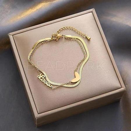 Stainless Steel Charm Anklets for Women WG18C2B-55-1
