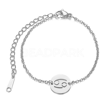 201 Stainless Steel Link Bracelets STAS-T040-JN009-4-1