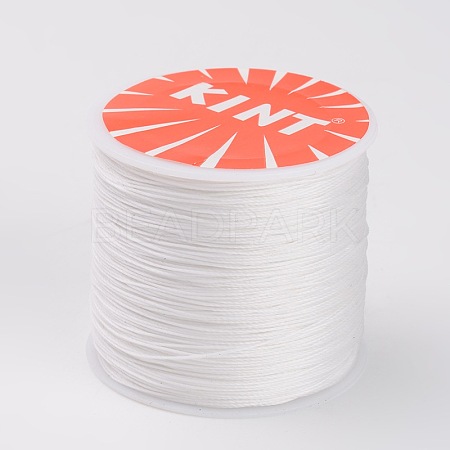 Round Waxed Polyester Cords YC-K002-0.6mm-18-1