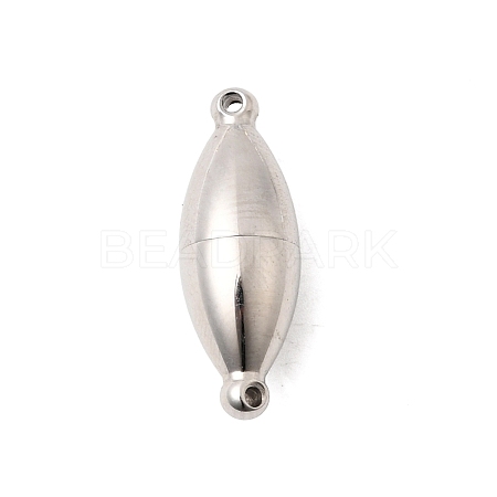 304 Stainless Steel Magnetic Clasps STAS-F350-03B-P-1