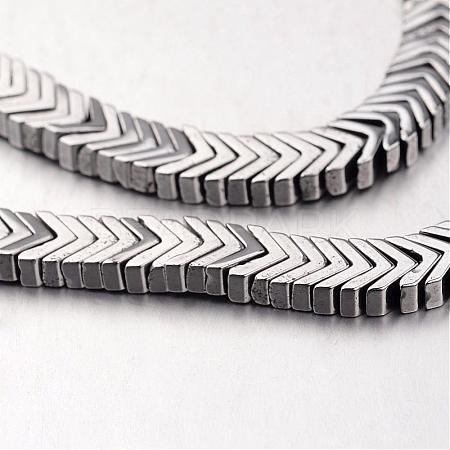 Electroplate Non-magnetic Synthetic Hematite Bead Strands G-F300-19-01-1