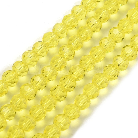 Transparent Glass Bead Strands X-GLAA-G013-6mm-68-1