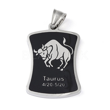 304 Stainless Steel Pendants STAS-O008-01D-1