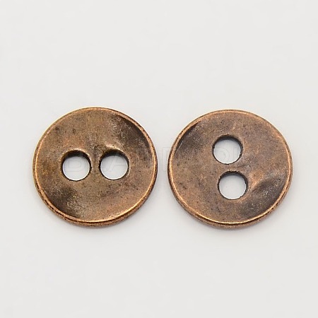Tibetan Style Buttons LS-TIBE-R178-R-FF-1