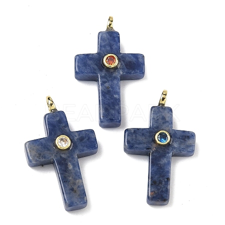 Natural Sodalite Pendants G-B180-01G-09-1