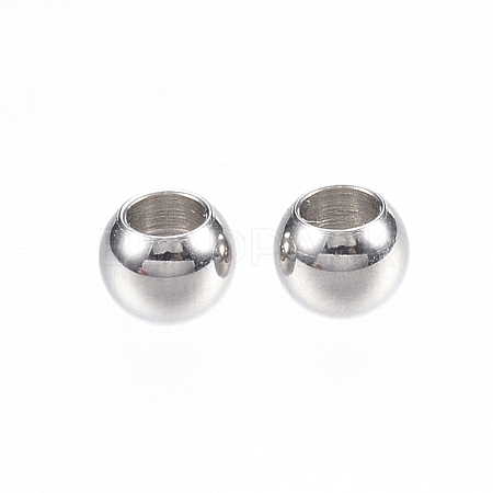 Non-Tarnish 304 Stainless Steel Beads X-STAS-D448-070P-1