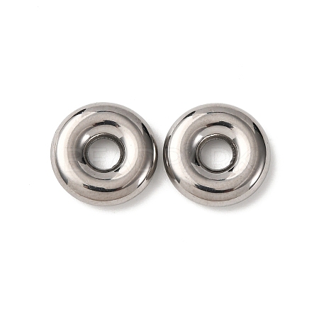 304 Stainless Steel European Beads STAS-D383-01A-P-1