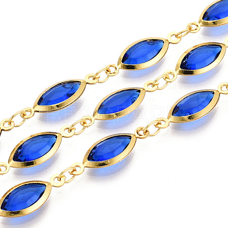 Brass Oval Link Chains CHC-N023-10C-G-1