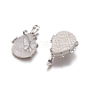 Natural Quartz Crystal Pendants X-G-K296-B07-2