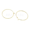 SHEGRACE Brass Hoop Earrings Findings XGR0005G-70G-2