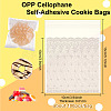 OPP Cellophane Self-Adhesive Cookie Bags OPP-WH0008-04C-2