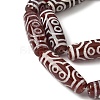 Rice Shape Tibetan Style dZi Beads Strands G-A269-A24-01-4