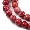 Dyed Natural Regalite/Imperial Jasper/Sea Sediment Jasper Beads Strands G-B124-C02-12-4