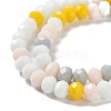 Glass Beads Strands EGLA-A034-M8mm-39-3