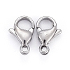 Tarnish Resistant 304 Stainless Steel Lobster Claw Clasps STAS-AB11-2