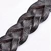 Braided Leather Cord Bracelets BJEW-P169-F01-3