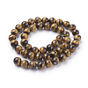Natural Tiger Eye Beads Strands X-G-G099-10mm-4-2