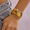 304 Stainless Steel Wide Cuff Bangles WGF735A-02-1