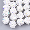 ABS Plastic Imitation Pearl Woven Beads FIND-T044-34A-01-1
