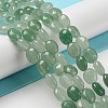 Natural Green Aventurine Beads Strands G-M420-D02-01-2