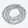 Electroplate Glass Beads Strands EGLA-A034-J6mm-I05-2