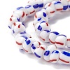 Handmade Lampwork Beads Strands BLOW-K001-01B-10-4