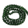 Transparent Glass Beads Strands GLAA-G125-01A-09-2