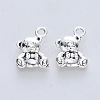 Tibetan Style Alloy Pendants TIBE-R316-046AS-RS-2