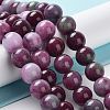 Dyed Natural Malaysia Jade Beads Strands G-G021-01C-08-2