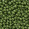 Baking Paint Glass Seed Beads SEED-US0003-4mm-K9-2