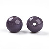 Opaque Solid Color Glass Beads GLAA-N007-8mm-A07-2