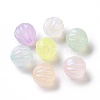Luminous Acrylic Beads X-OACR-E010-17-1