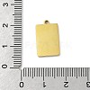 304 Stainless Steel Enamel Pendants STAS-U039-10G-3