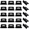80Pcs Rectangle PP with PE Hanging Tabs KY-CP0001-35A-1