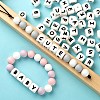 52Pcs 26 Style Food Grade Eco-Friendly Silicone Beads SIL-LS0001-03-6