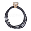 Cowhide Leather Cord Necklace Making MAK-G003-04B-1