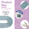 4.8 Yards Iron Rhinestone Cup Chains CH-TA0001-10D-4