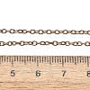 304 Stainless Steel Cable Chain Necklace Making STAS-P045-01RG-A-3