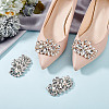 4Pcs 2 Colors Detachable Flower Shoe Decoration AJEW-GO0001-95-4