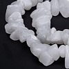 Natural White Jade Beads Strands X-G-F703-02-3