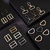24Pcs 12 Style Iron D Rings FIND-SZ0002-25-3