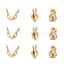 Ion Plating(IP) 304 Stainless Steel Bead Tips LS-STAS-F075-26-1
