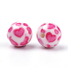 Opaque Printed Acrylic Beads LS-MACR-S271-10mm-21-2
