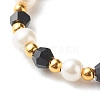 Imitate Austrian Crystal Bicone Glass Beaded Finger Rings RJEW-TA00003-05-3
